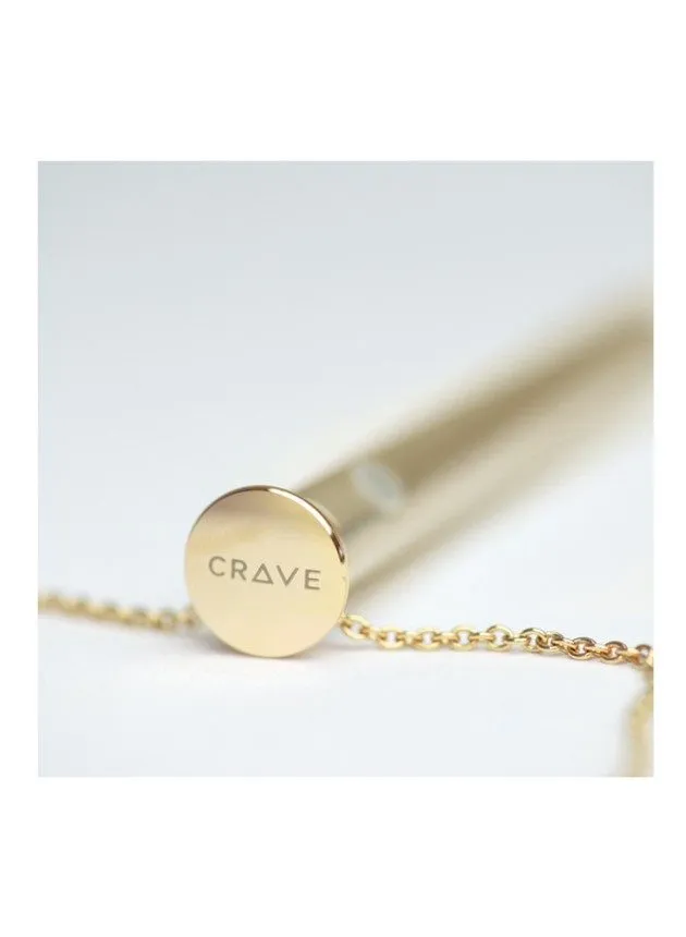 Crave - Vesper Vibrator Necklace - Gold