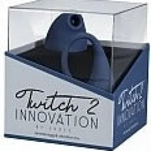 Twitch 2 - Rechargable Suction & Flapping Vibrator With Remote Control